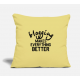 Blogging Write Article Online Shirt Gift Washed Yellow Pillow